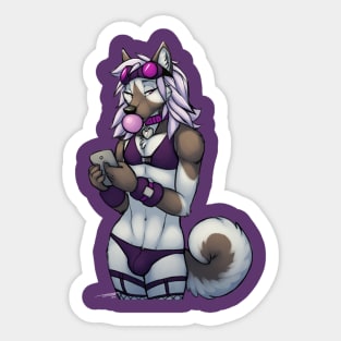 Cyber Punk Kamilla Sticker